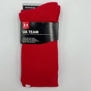 Under Armour UA Team Red/White Athletic Socks